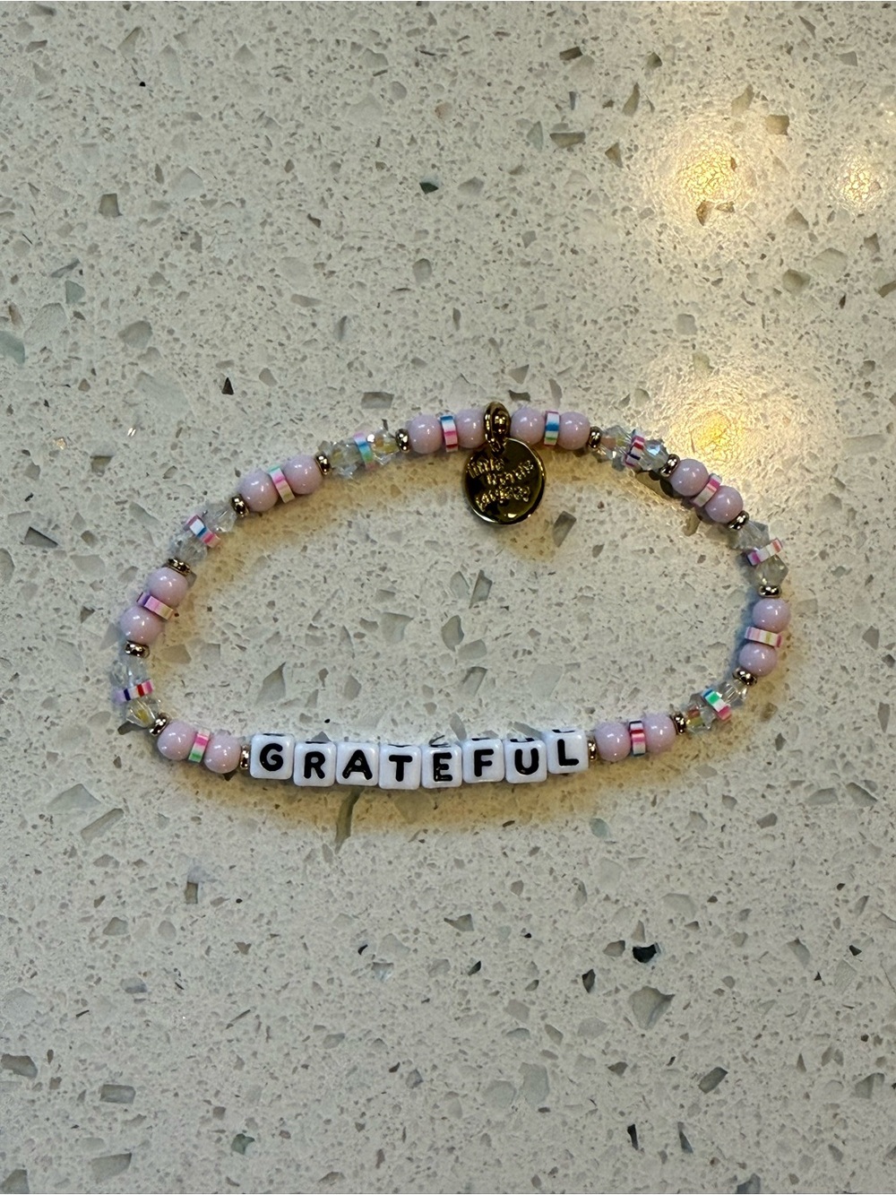 "Grateful" Little Words Project Bracelet - Picture 2 of 5